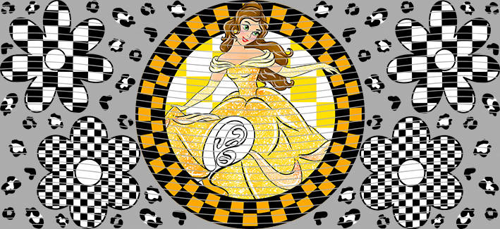 16oz Disney style-D-1666